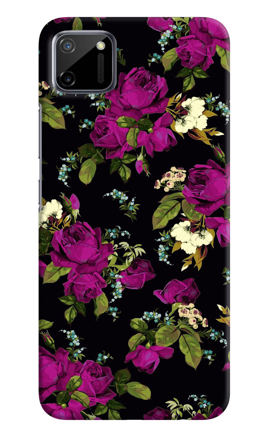 Flowers Realme C11 2020 Back Cover, Hard case