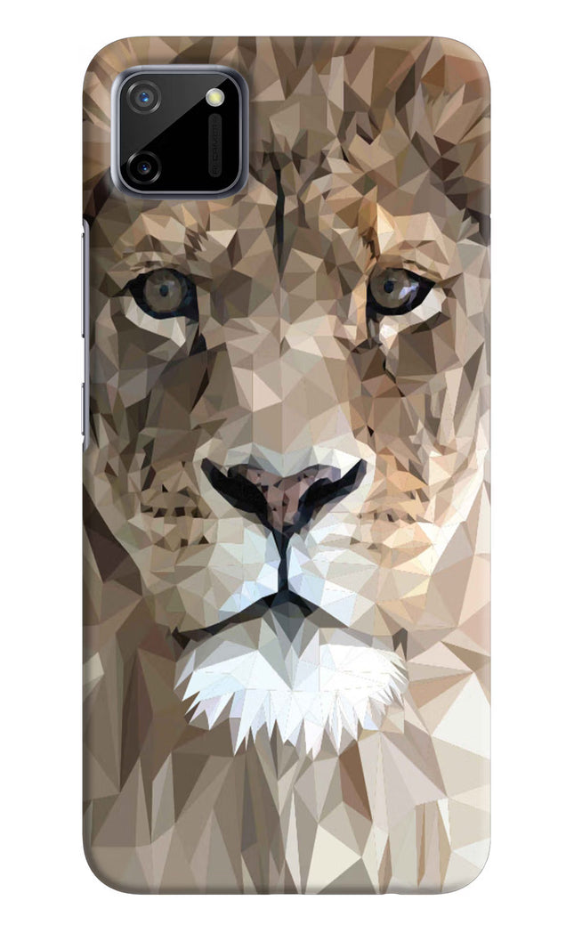 Lion Art Realme C11 2020 Hard Case Back Cover by Casekaro