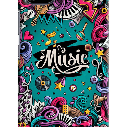 Music Graffiti Realme C11 2020 Hard Case Back Cover by Casekaro