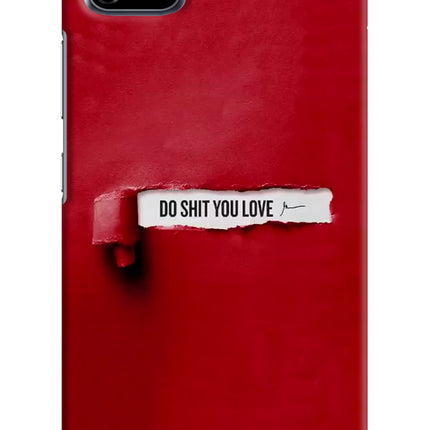 Do Shit You Love Realme C11 2020 Hard Case Back Cover by Casekaro
