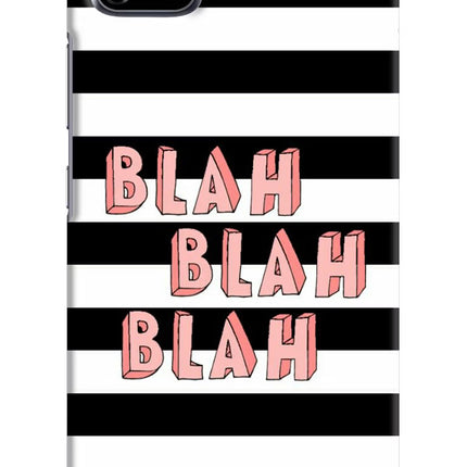 Blah Blah Blah Realme C11 2020 Hard Case Back Cover by Casekaro