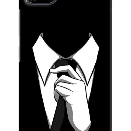 Black Tie Realme C11 2020 Hard Case Back Cover by Casekaro