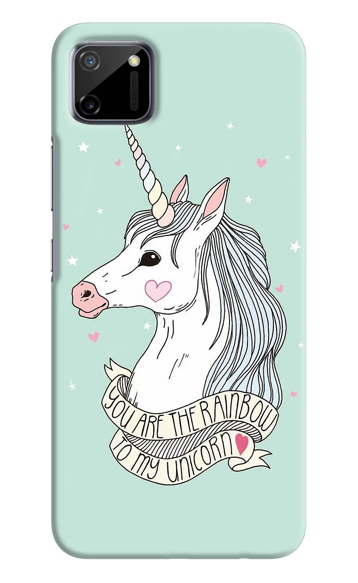 Unicorn Wallpaper Realme C11 2020 Hard Case Back Cover by Casekaro