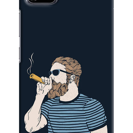 Smoking Realme C11 2020 Hard Case Back Cover by Casekaro