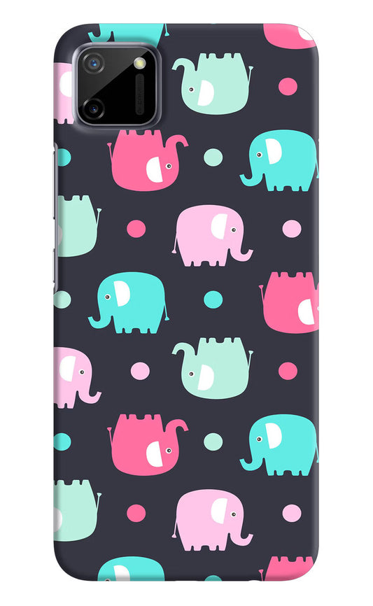Elephants Realme C11 2020 Hard Case Back Cover by Casekaro