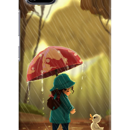 Rainy Day Realme C11 2020 Hard Case Back Cover by Casekaro