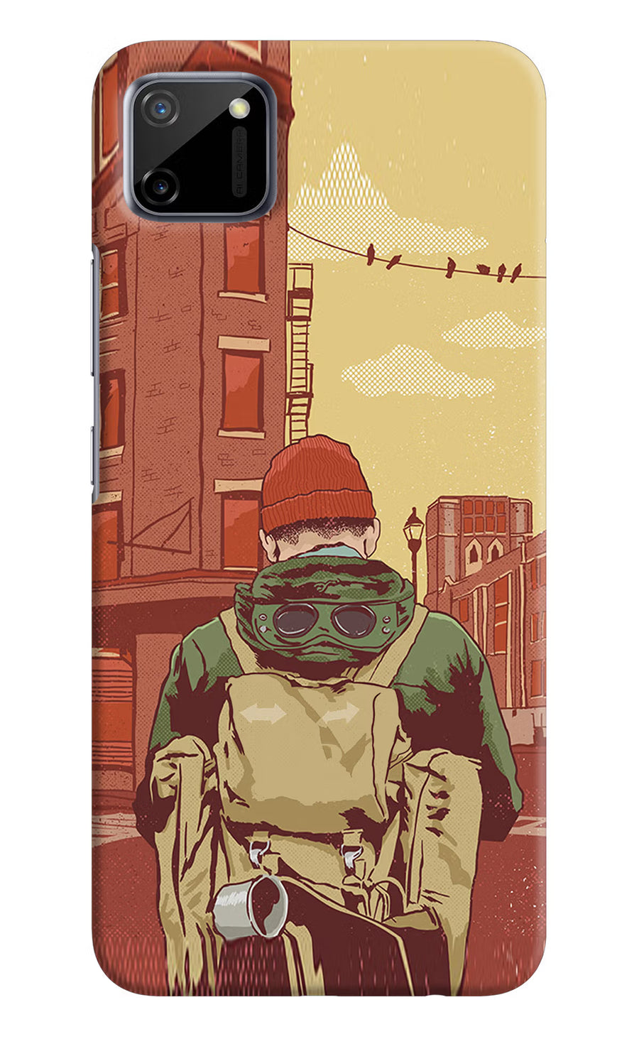 Adventurous Realme C11 2020 Back Cover, Hard case