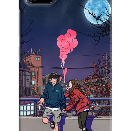 Chilling Couple Realme C11 2020 Hard Case Back Cover by Casekaro