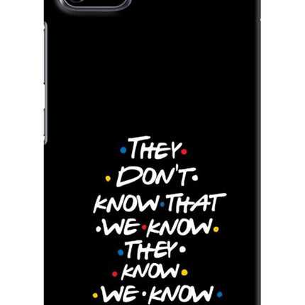 FRIENDS Dialogue Realme C11 2020 Hard Case Back Cover by Casekaro