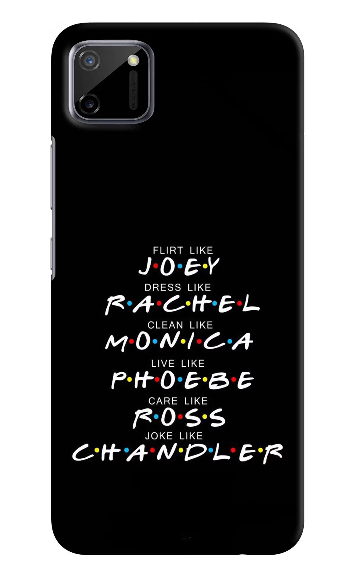 FRIENDS Character Realme C11 2020 Hard Case Back Cover by Casekaro