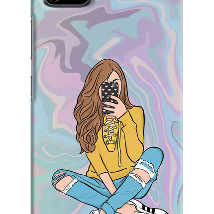 Selfie Girl Realme C11 2020 Hard Case Back Cover by Casekaro