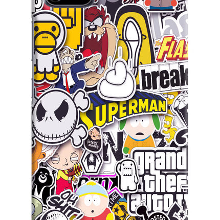 Sticker Bomb Realme C11 2020 Hard Case Back Cover by Casekaro