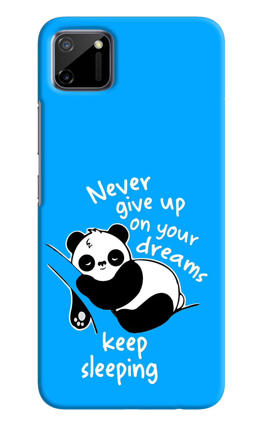 Keep Sleeping Realme C11 2020 Back Cover, Hard case