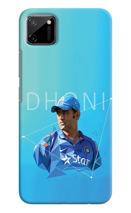 Dhoni Artwork Realme C11 2020 Hard Case Back Cover by Casekaro
