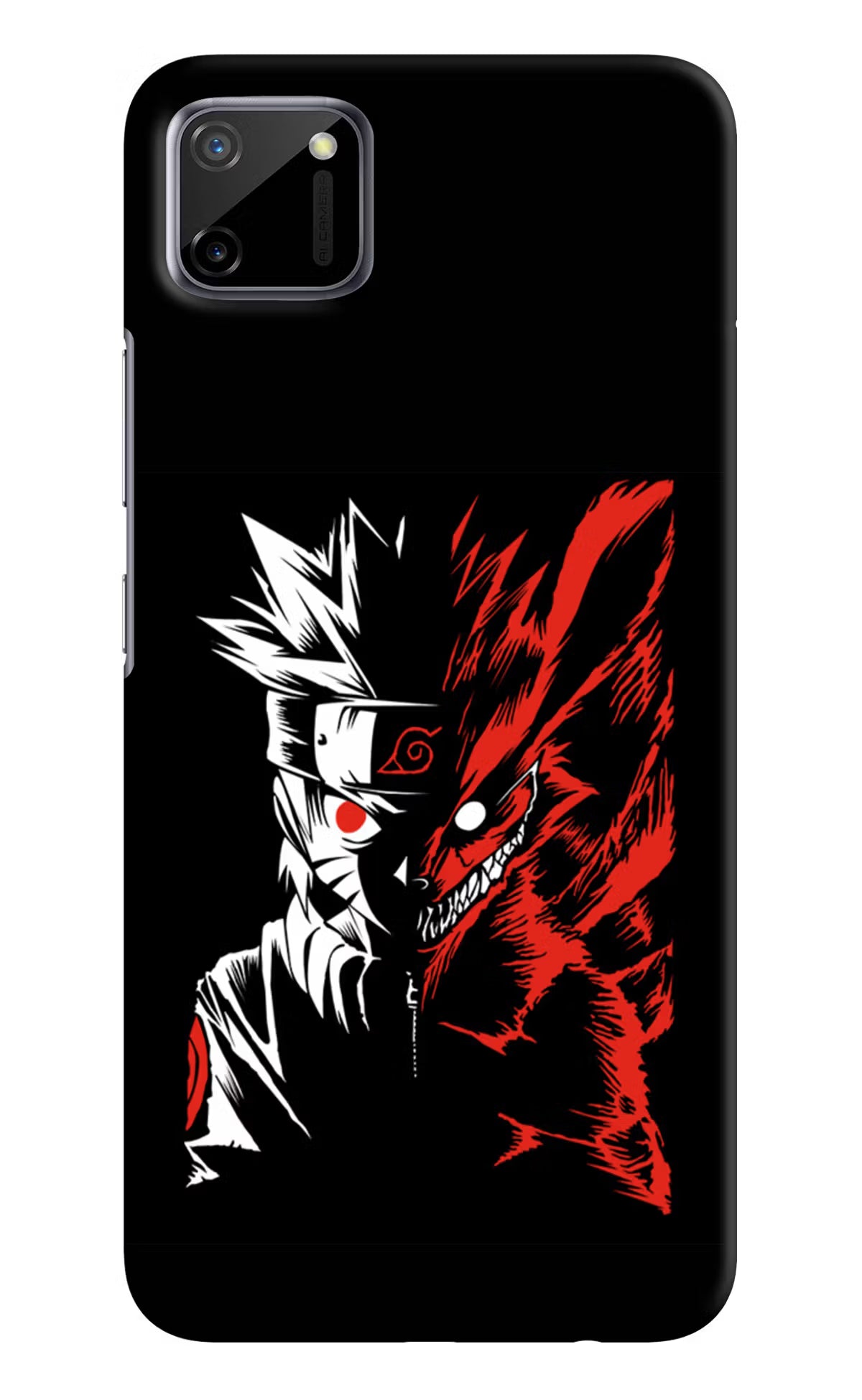 Naruto Two Face Realme C11 2020 Hard Case Back Cover by Casekaro