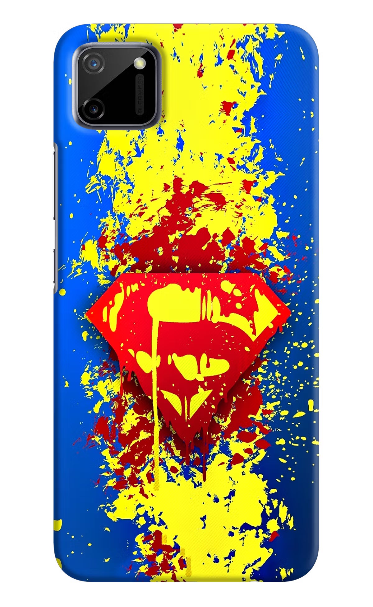 Superman logo Realme C11 2020 Hard Case Back Cover by Casekaro