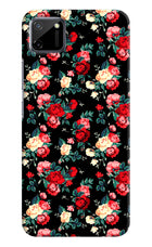 Rose Pattern Realme C11 2020 Hard Case Back Cover by Casekaro