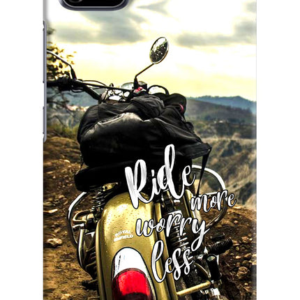 Ride More Worry Less Realme C11 2020 Hard Case Back Cover by Casekaro