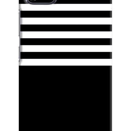Black and White Print Realme C11 2020 Hard Case Back Cover by Casekaro
