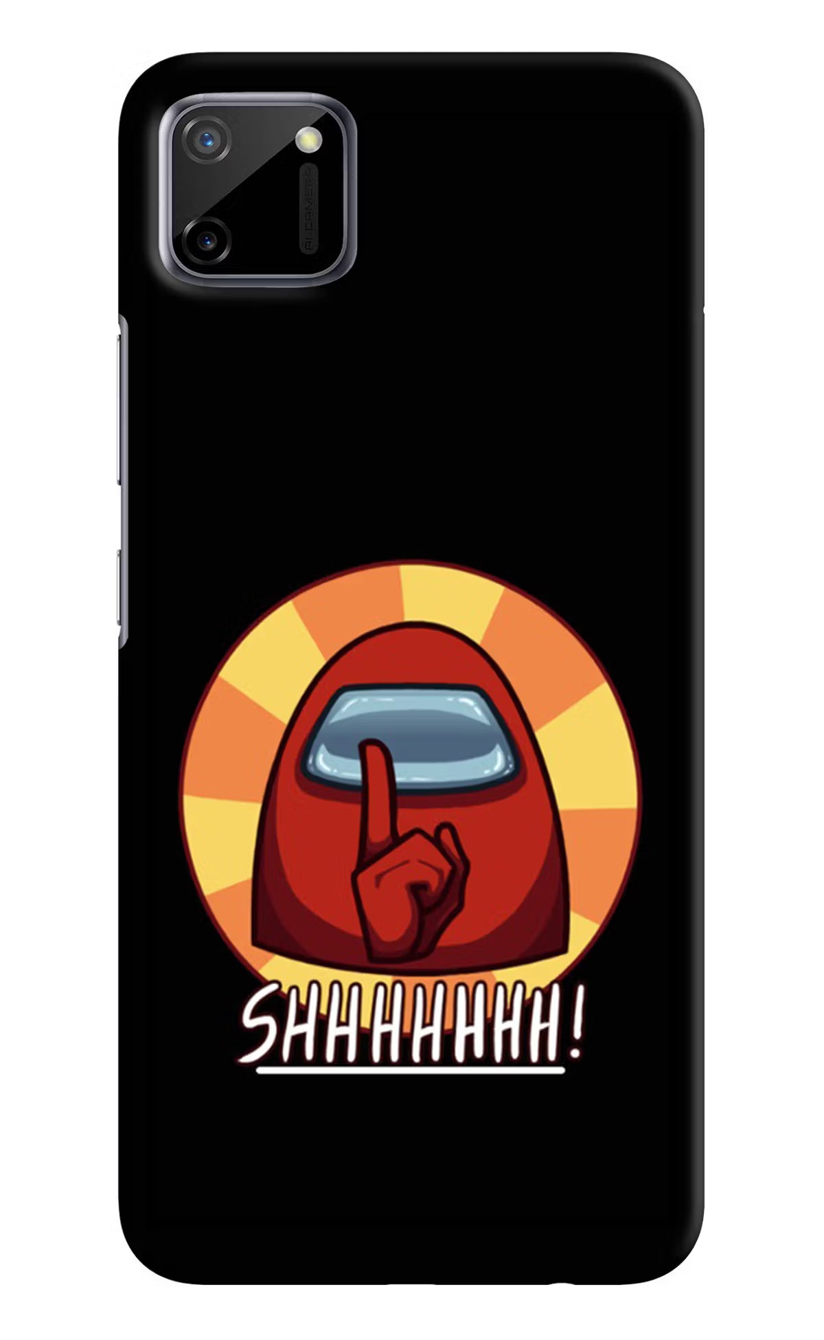 Among Us Shhh! Realme C11 2020 Hard Case Back Cover by Casekaro