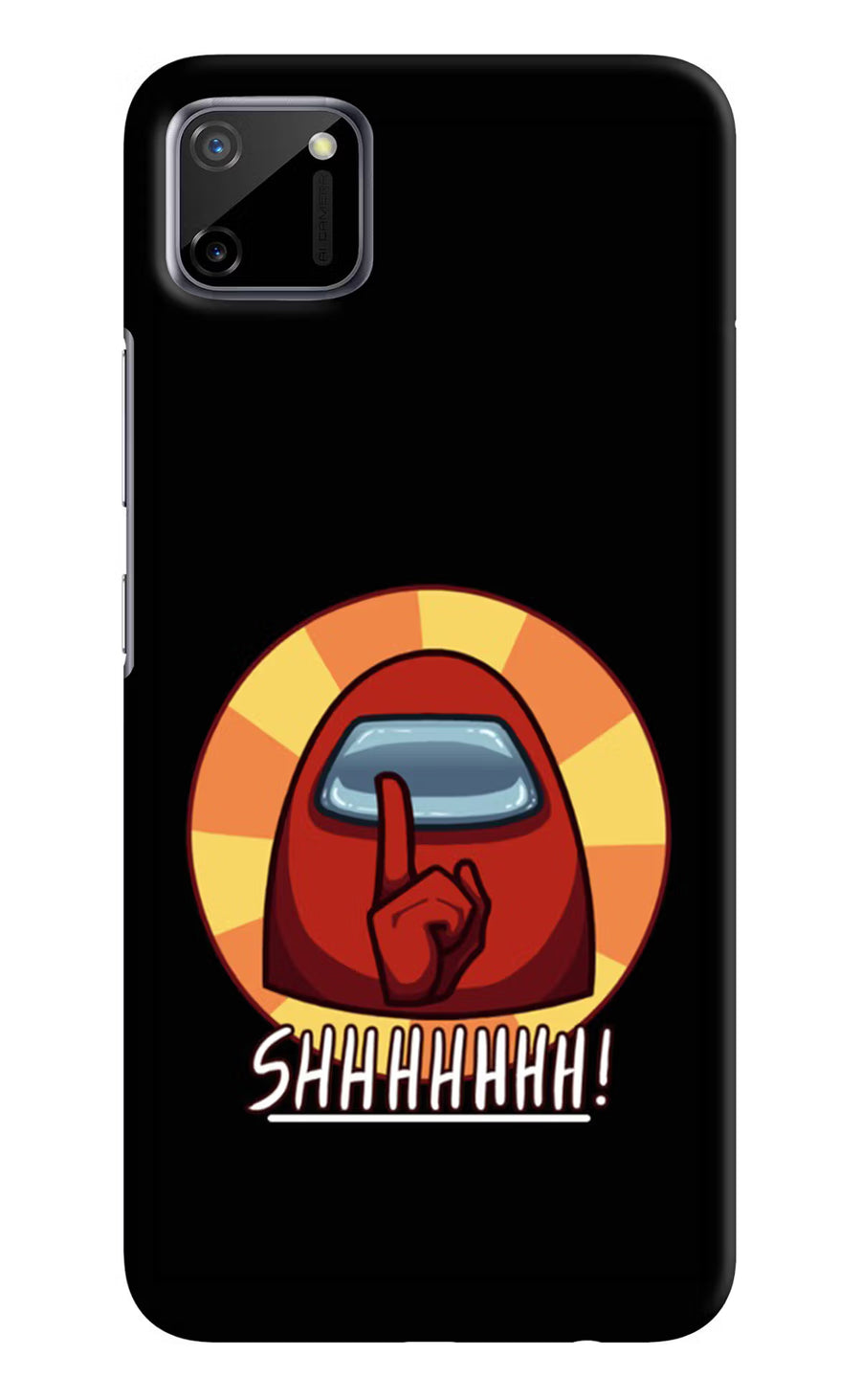 Among Us Shhh! Realme C11 2020 Back Cover, Hard case