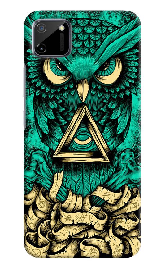 Green Owl Realme C11 2020 Hard Case Back Cover by Casekaro