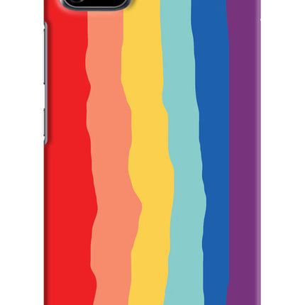 Rainbow Realme C11 2020 Hard Case Back Cover by Casekaro