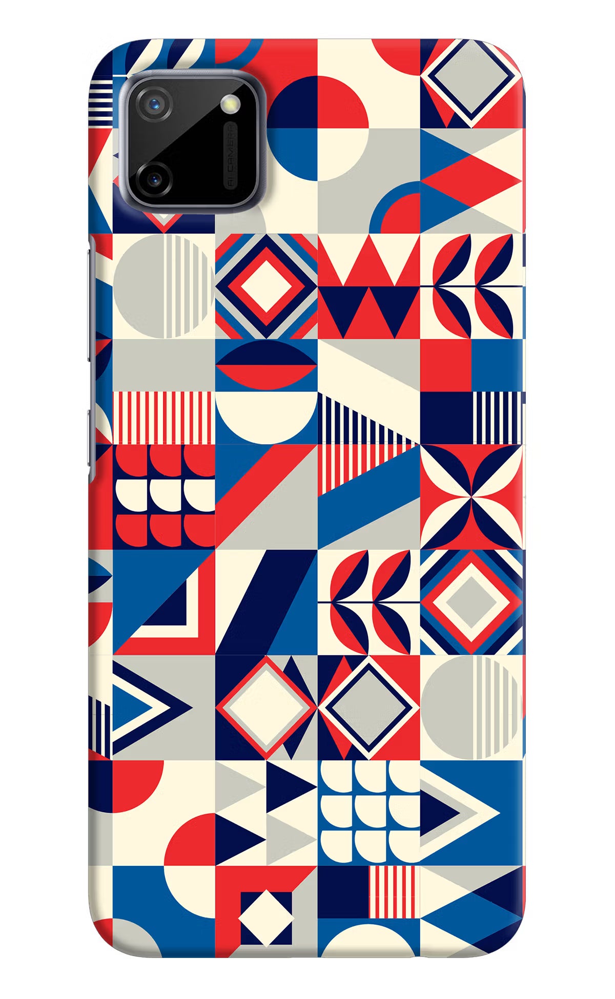 Colorful Pattern Realme C11 2020 Hard Case Back Cover by Casekaro