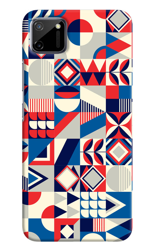 Colorful Pattern Realme C11 2020 Hard Case Back Cover by Casekaro
