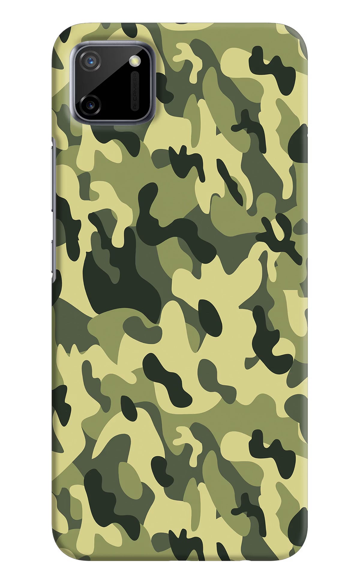 Camouflage Realme C11 2020 Hard Case Back Cover by Casekaro