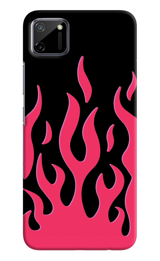Fire Flames Realme C11 2020 Hard Case Back Cover by Casekaro