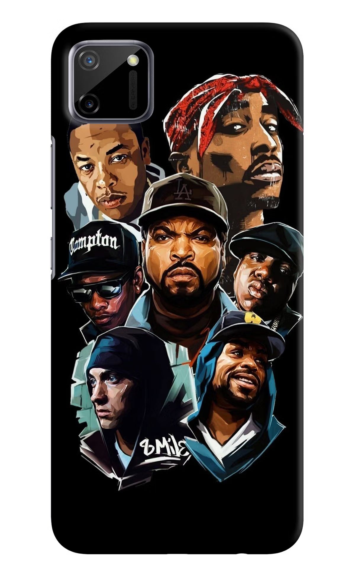 Rappers Realme C11 2020 Hard Case Back Cover by Casekaro