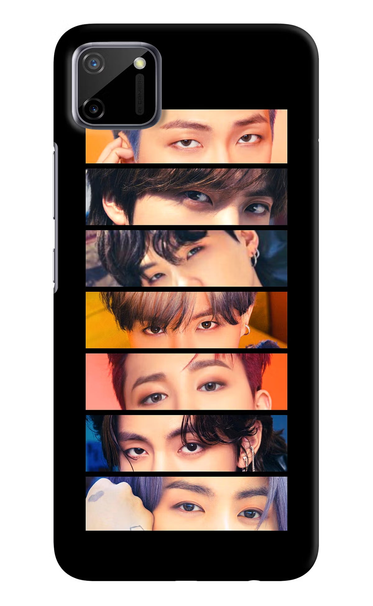BTS Eyes Realme C11 2020 Hard Case Back Cover by Casekaro