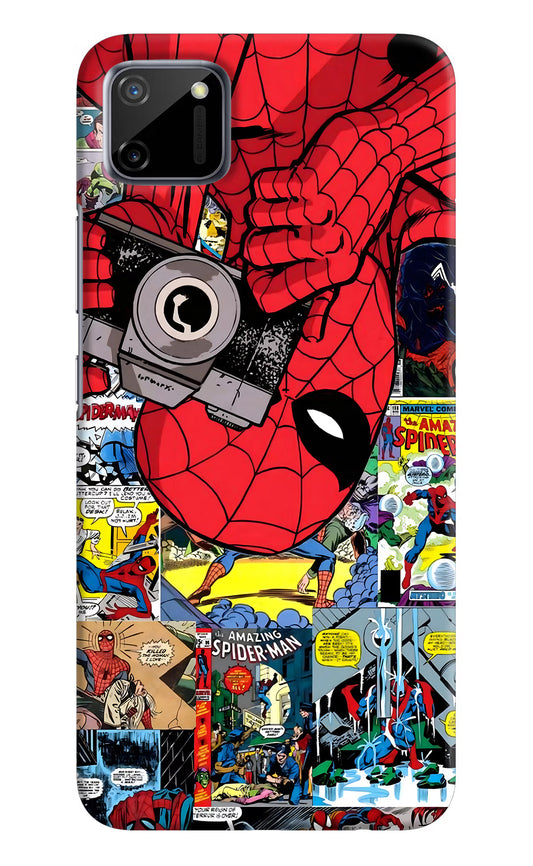 Spider Man Realme C11 2020 Hard Case Back Cover by Casekaro