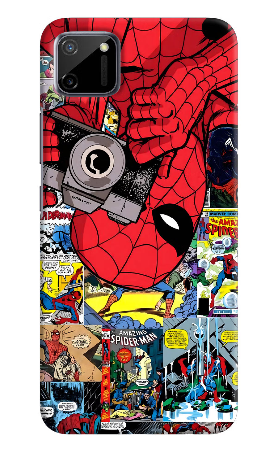 Spider Man Realme C11 2020 Back Cover, Hard case