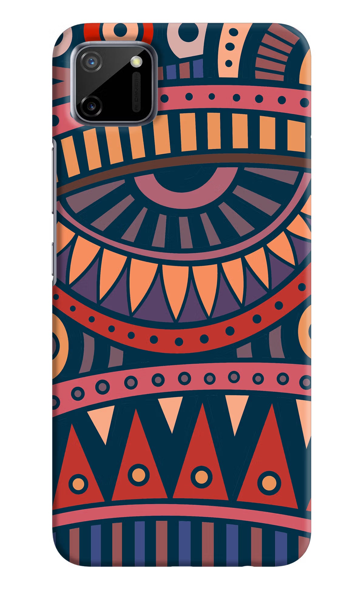African Culture Design Realme C11 2020 Hard Case Back Cover by Casekaro