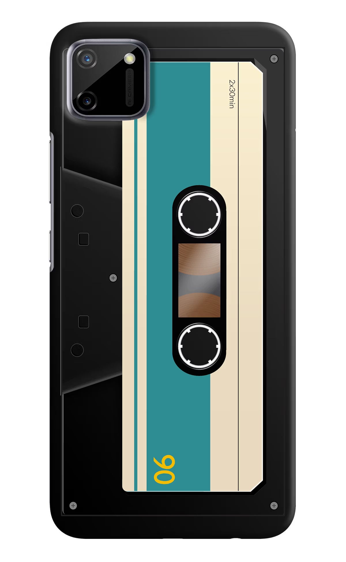 Cassette Realme C11 2020 Hard Case Back Cover by Casekaro