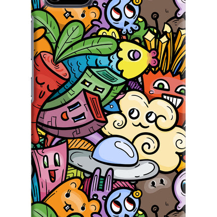 Veggie Doodle Realme C11 2020 Hard Case Back Cover by Casekaro