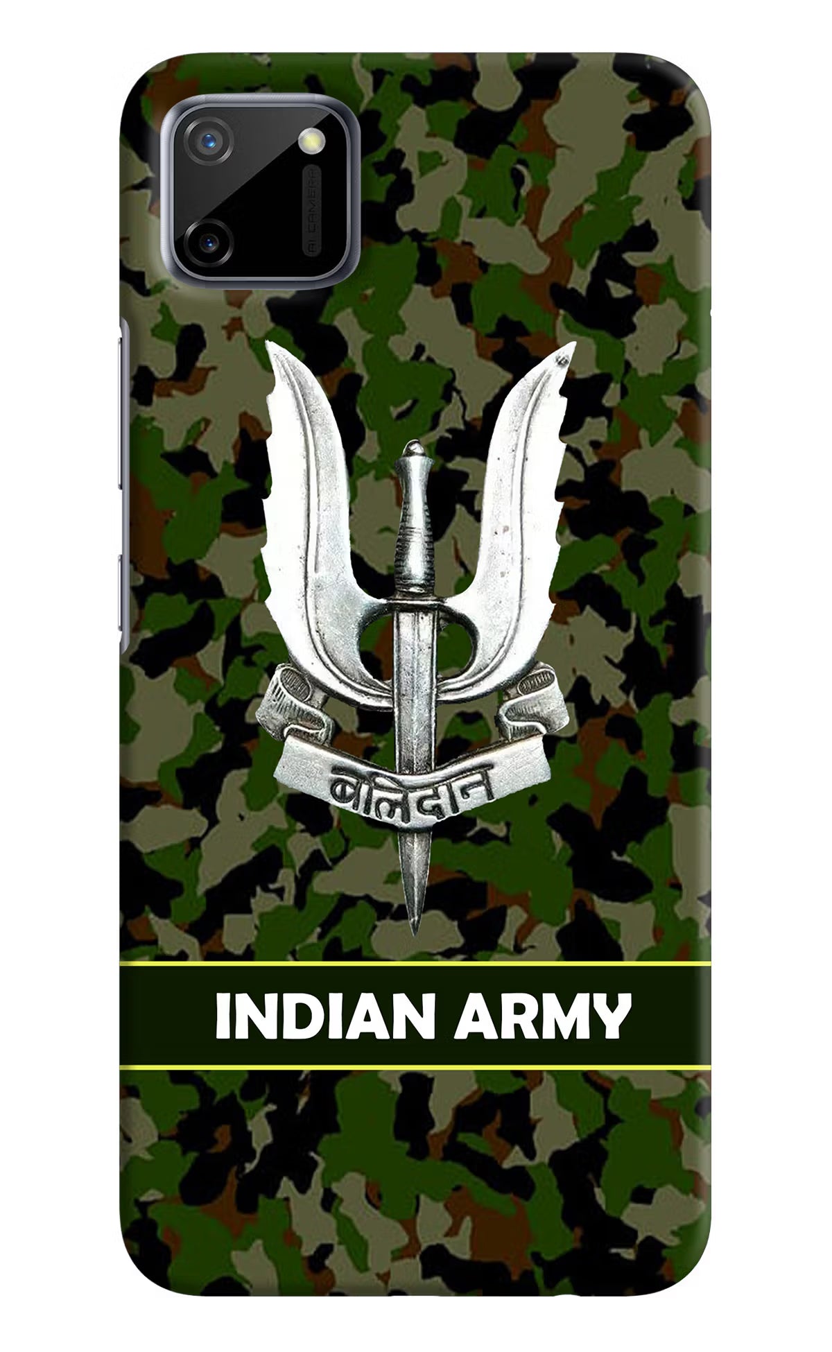 Balidan Indian Logo Realme C11 2020 Hard Case Back Cover by Casekaro