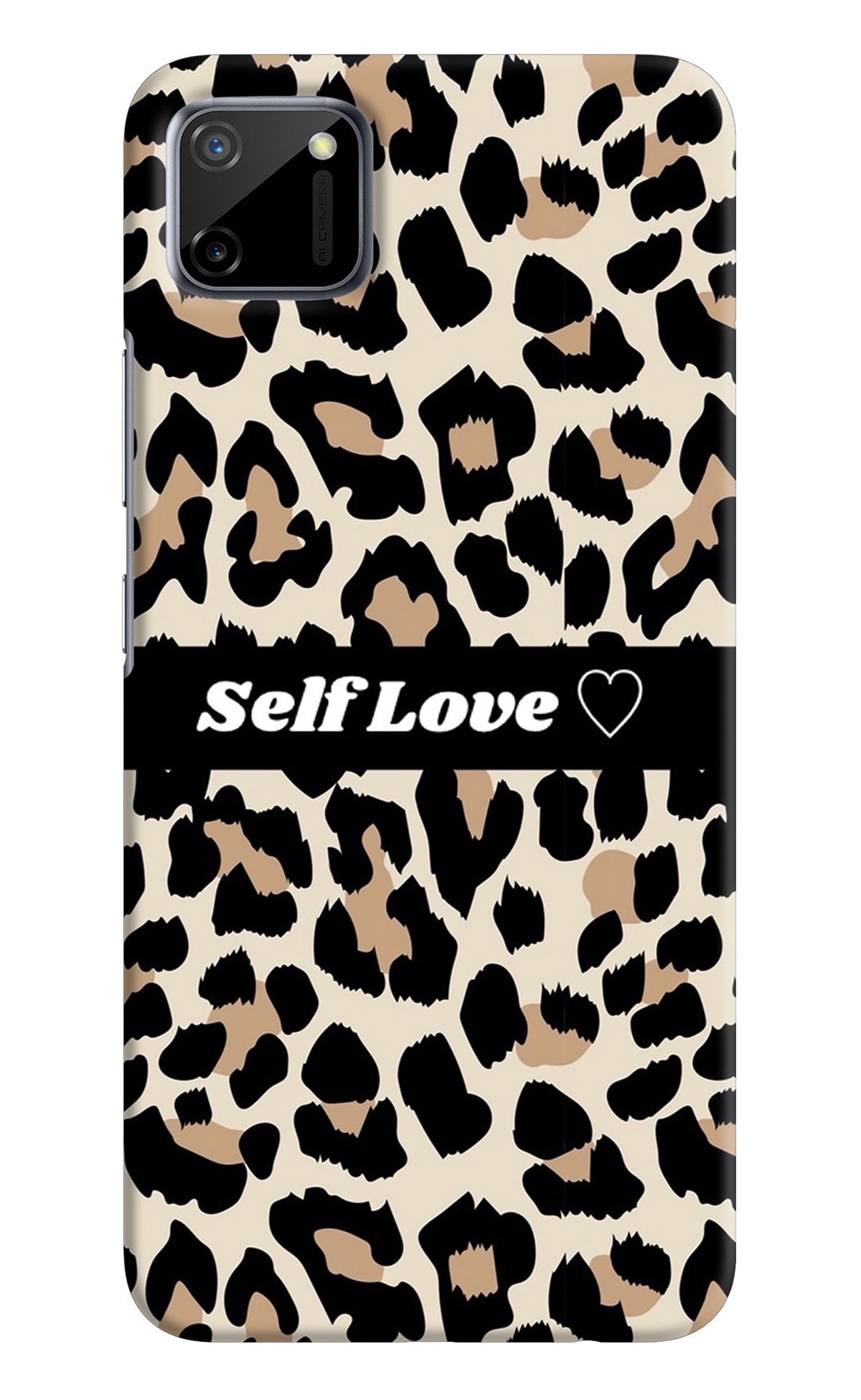 Leopard Print Self Love Realme C11 2020 Back Cover