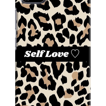 Leopard Print Self Love Realme C11 2020 Hard Case Back Cover by Casekaro