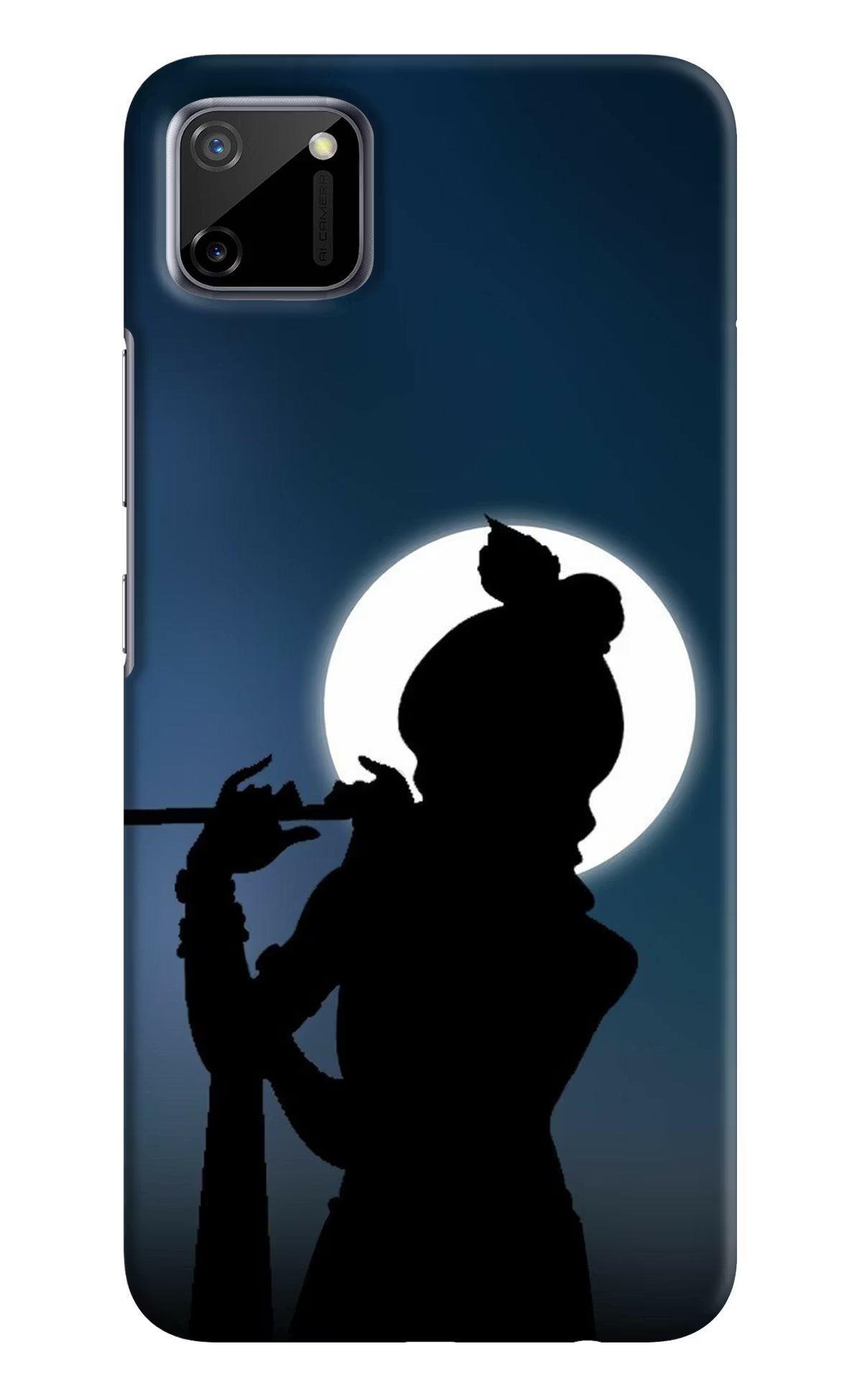 Shri Krishna Silhouette Realme C11 2020 Hard Case Back Cover by Casekaro