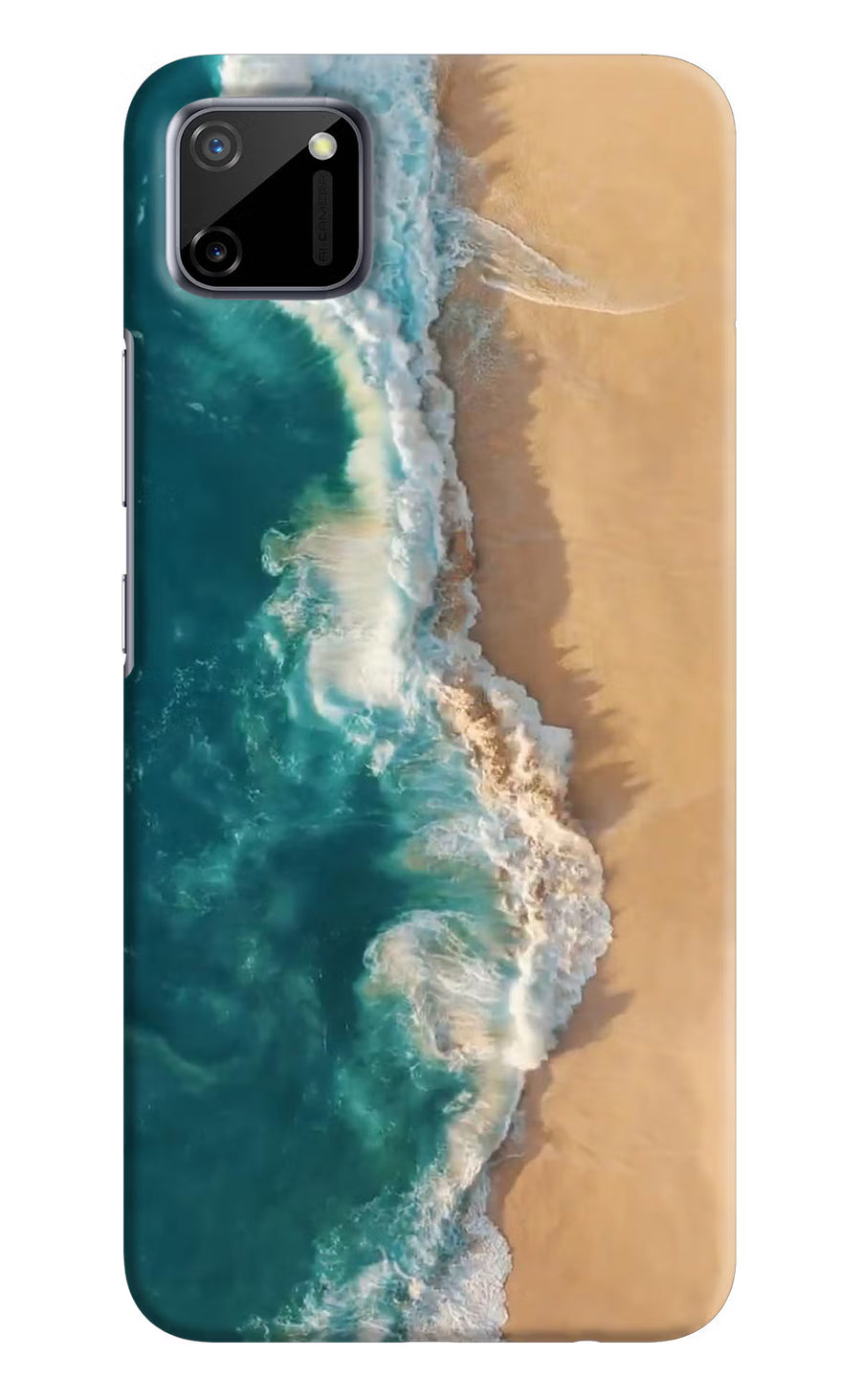 Ocean Beach Realme C11 2020 Back Cover, Hard case