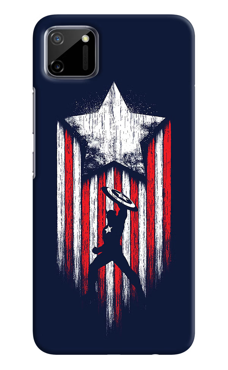 Captain America Marvel Art Realme C11 2020 Back Cover, Hard case