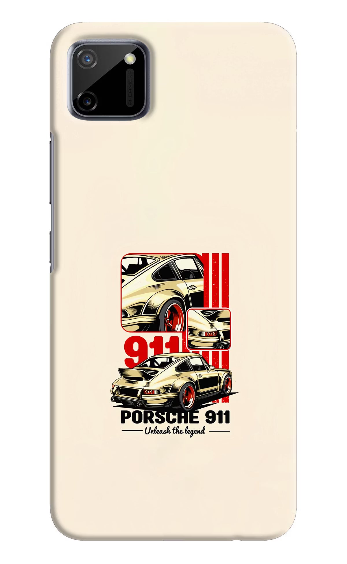 Classic Porsche 911 Realme C11 2020 Hard Case Back Cover by Casekaro