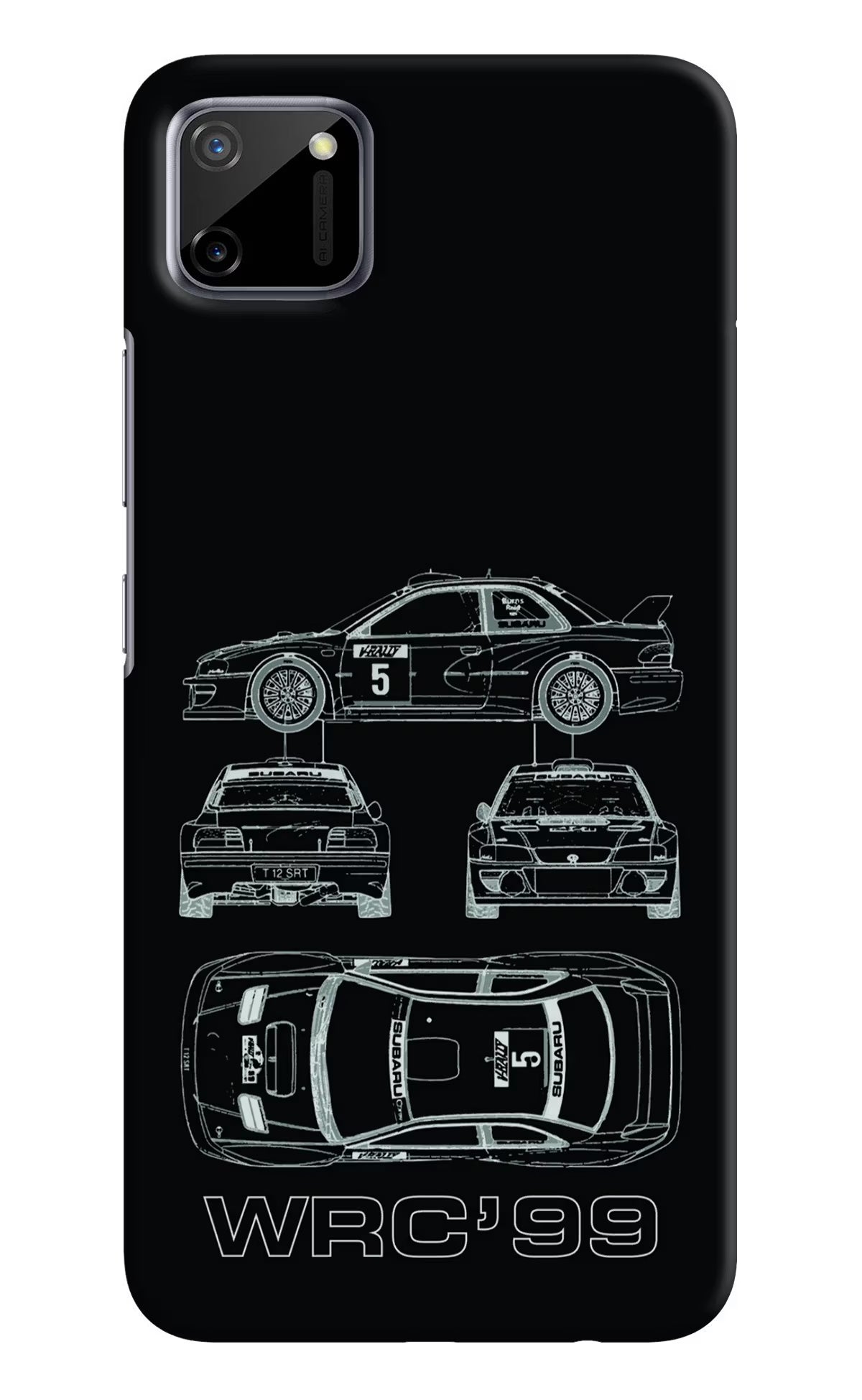 WRC'99 Realme C11 2020 Hard Case Back Cover by Casekaro