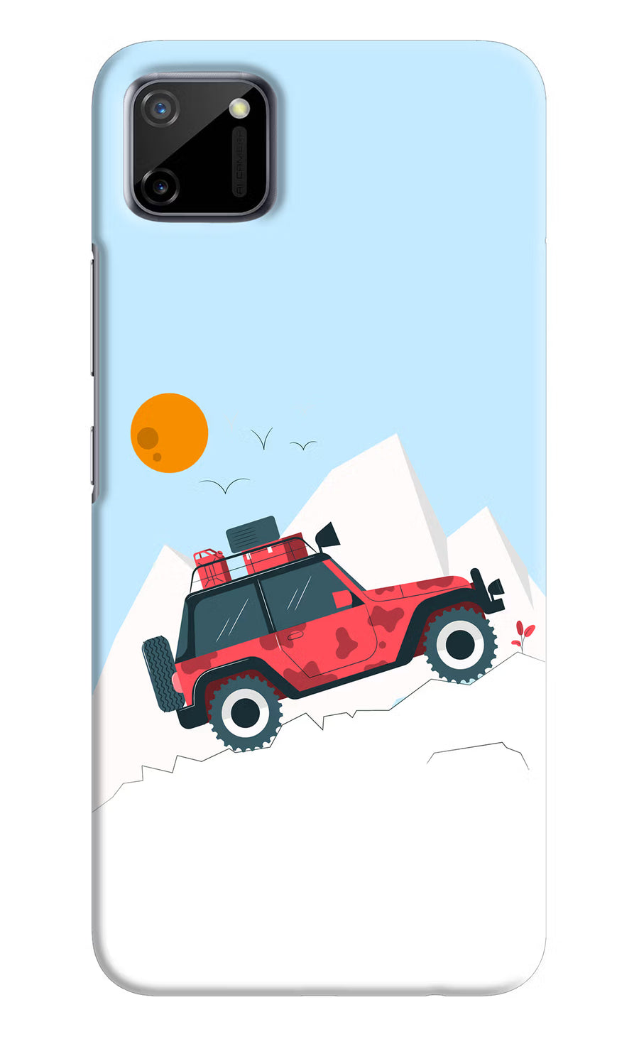 Mountain Trail Beast Realme C11 2020 Back Cover, Hard case