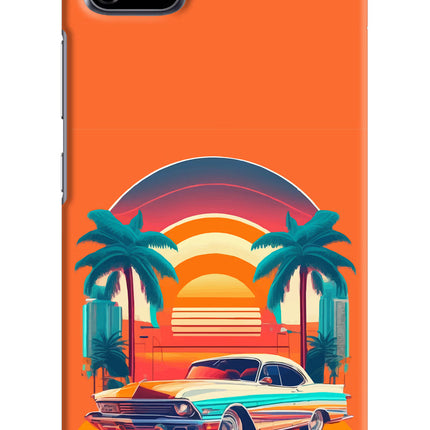 Palm Drive 80s Realme C11 2020 Hard Case Back Cover by Casekaro