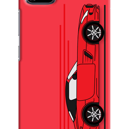Red Velocity Realme C11 2020 Hard Case Back Cover by Casekaro