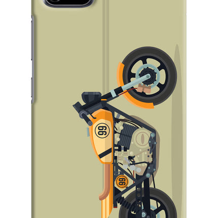 Vertical Speedster Realme C11 2020 Hard Case Back Cover by Casekaro